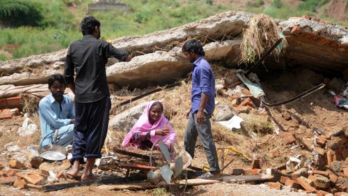 Torrential rains kill more than 230 in Pakistan and India