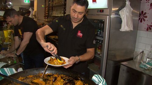 Simply Spanish's Paella has been named the best outside of Spain. 