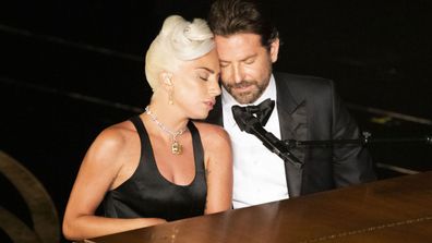 Irina Shayk reacts to Bradley Cooper and Lady Gaga's Oscars 2019 performance of Shallows