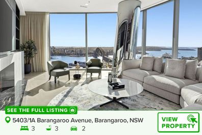 Luxury apartment Sydney harbour view Domain