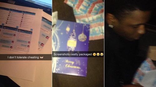 Woman exposes cheating partner through Christmas 'gift'