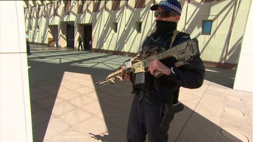 As one of the most complex buildings in Australia and as likely target for terror attacks, security at Parliament House is deadly serious.