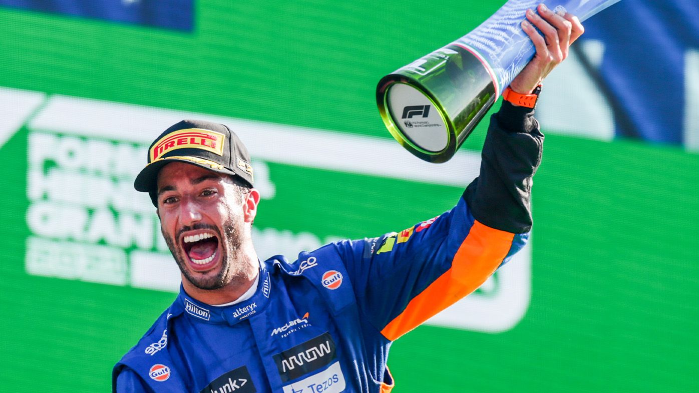 Australia's Daniel Ricciardo wins Italian Grand Prix as Max Verstappen, Lewis Hamilton crash out