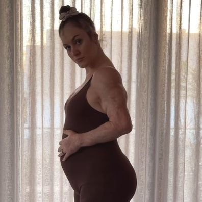 Sophie Delezio shares a 22 week pregnancy update