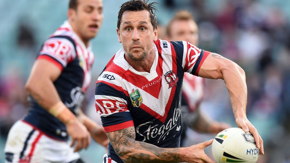 Mitchell Pearce has been overlooked for the captaincy of the Sydney Roosters. (AAP)