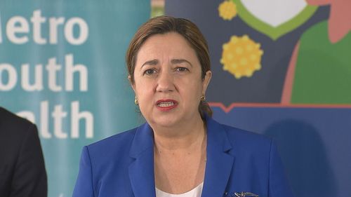 Premier Annastacia Palaszczuk on 24 January.