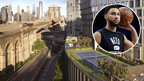 Kendall Jenner's ex-boyfriend Ben Simmons splashes nearly $20 million on two units in Brooklyn's Dumbo.