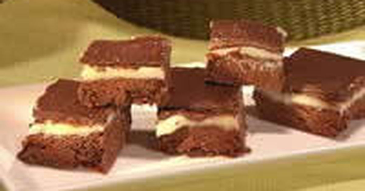 Choc Peppermint Slice - 9Kitchen