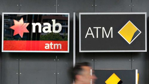 NAB and Commonwealth bank.