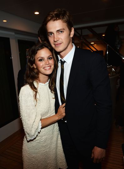 Rachel Bilson, Hayden Christensen, couple shot