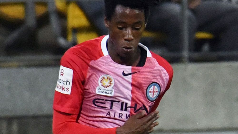Bruce Kamau and Melbourne City will take on the Victory. (AAP)