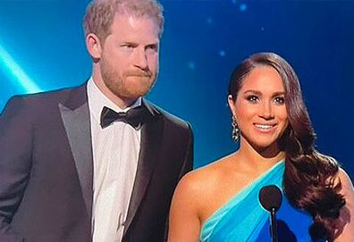 Duke and Duchess of Sussex receive award (supplied)
