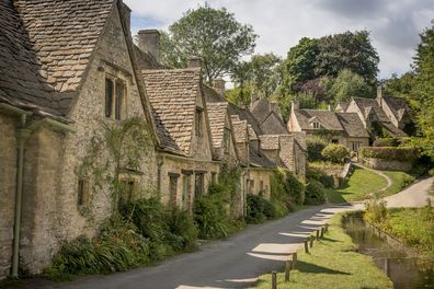 Arlington Row, Bibury, Cotswolds, England