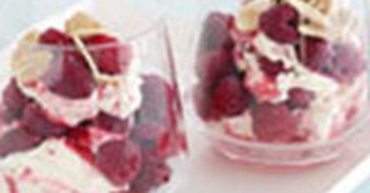 Raspberries and cream - 9Kitchen
