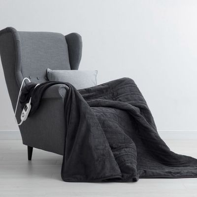 Electric Heated Throw Blanket  Temple & Webster