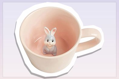 9PR: DIHOclub Rabbit Ceramic Cup, Pink