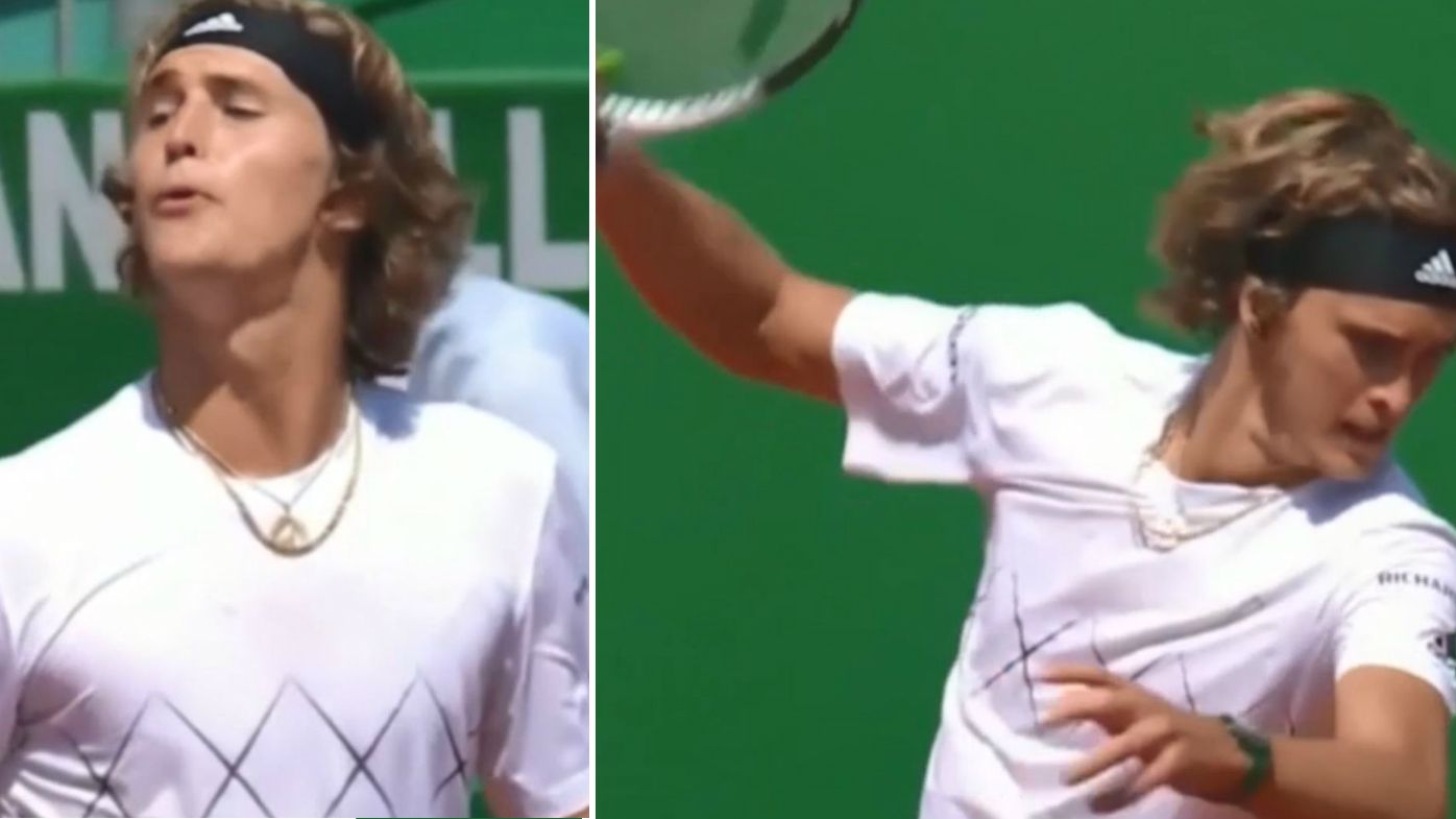 Alexander Zverev under fire for spitting at fan in heated third-round match at Monte Carlo Masters