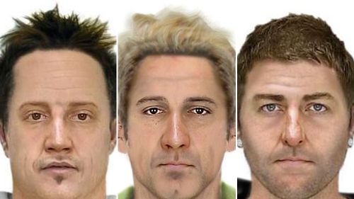 The three men wanted by police. (Victoria Police)