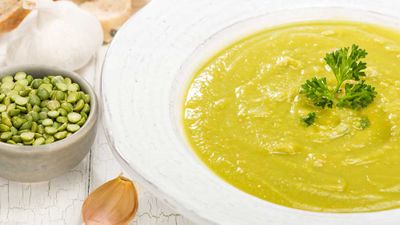 Recipe: <a href="http://kitchen.nine.com.au/2017/05/26/11/52/susie-burrells-split-pea-soup" target="_top">Susie Burrell's split pea soup</a>