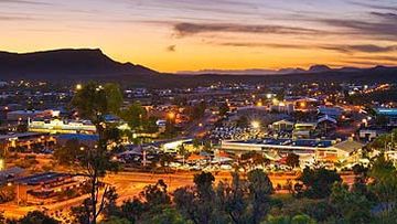 Alice Springs at sunset (Getty)