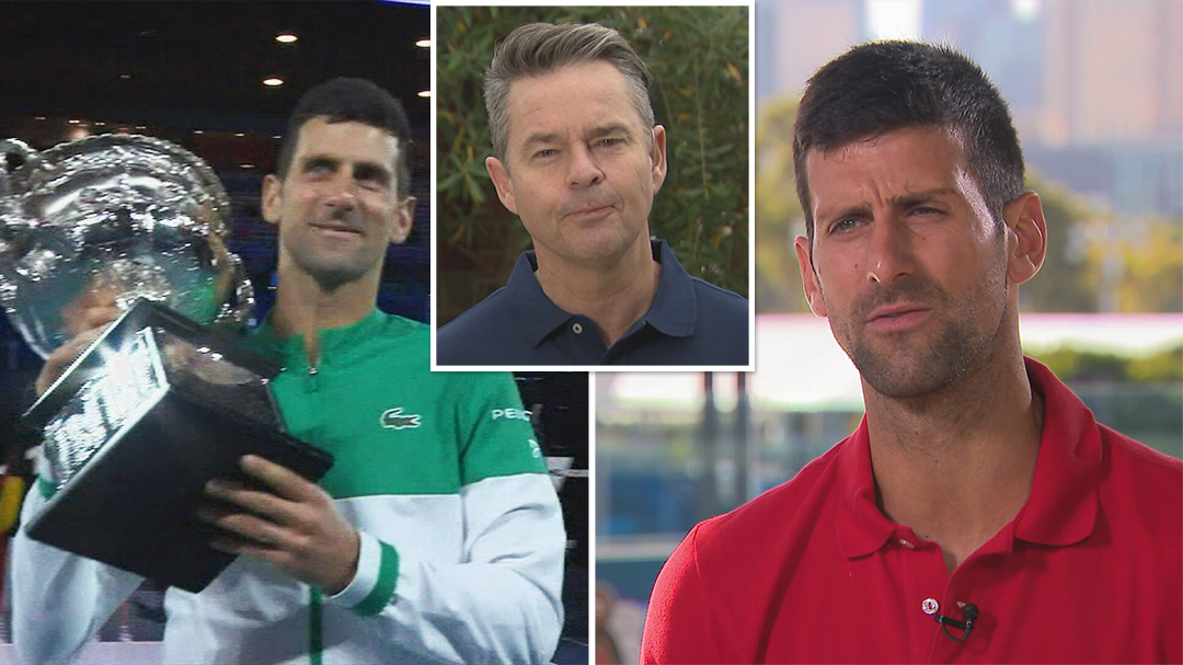 Novak Djokovic's sneaky snub to mess with Nick Kyrgios' head before Australian Open