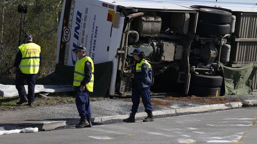 Hunter Valley bus crash