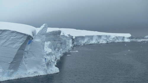 Thwaites glacier Antartica