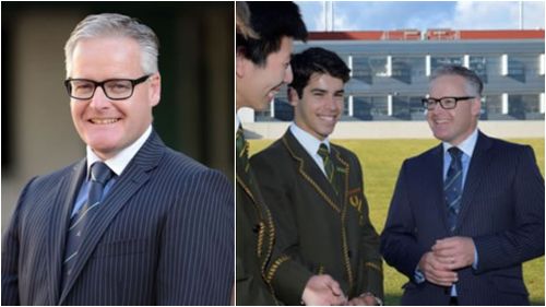 Dr Michael Davies has been the headmaster of the elite school for five years. (Images via Trinity Grammar)