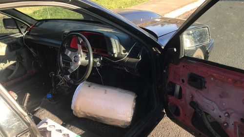 His vehicle was impounded. (Queensland Police)