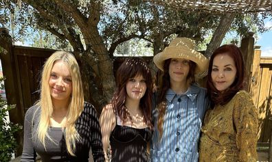 Priscilla Presley, Riley Keough, Harper Lockwood, Finley Lockwood