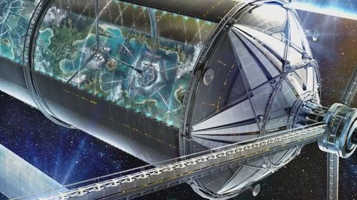 190514 Jeff Bezos Blue Origin space colonies plan moon travel work News World