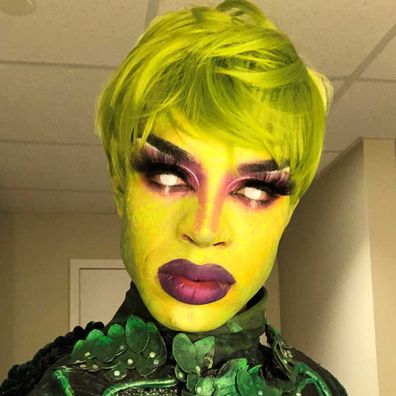 Yvie Oddly's last selfie taken.