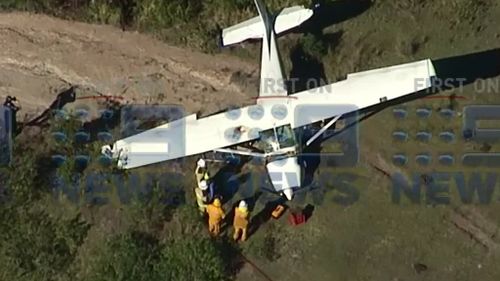 Two escape with minor injuries after light plane crash south of Gympie