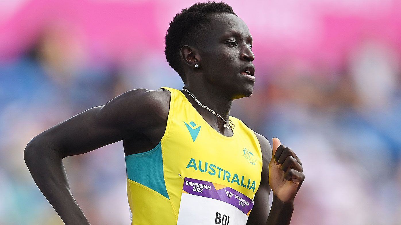 Australia&#x27;s Peter Bol in action during the 800m heats at the 2022 Commonwealth Games in Birmingham