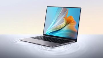 The Matebook X Pro&#x27;s four speakers offer surround sound quality. There&#x27;s also two microphones on either side of the laptop. 