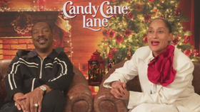 Stars of Candy Cane Lane catch up with Today