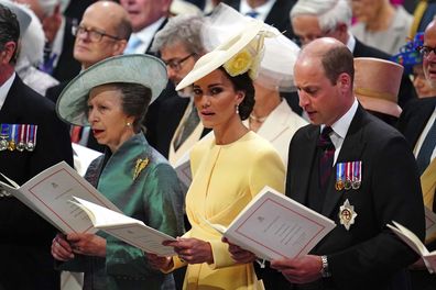 Princess Anne, Kate Middleton, Prince William