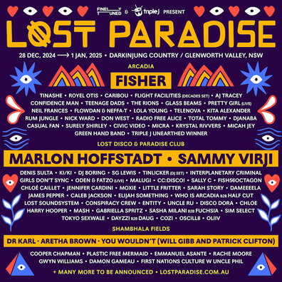 2024 Lost Paradise lineup