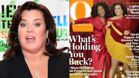 Rosie O'Donnell furious that Oprah was photoshopped thinner than her on the cover of O Magazine