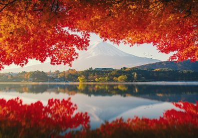 Lake Kawaguchiko, Japan