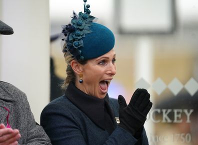 Zara Tindall during day two of the Cheltenham Festival at Cheltenham Racecourse. Wednesday March 16, 2022 