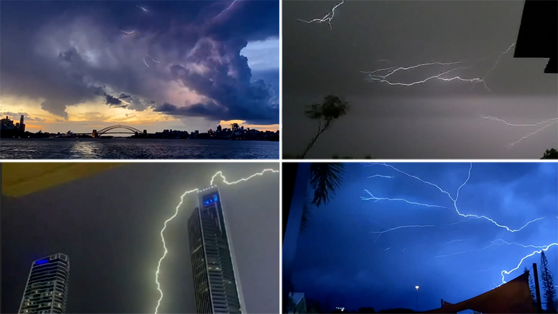 One million lightning strikes detected in Australia over past 24 hours ...