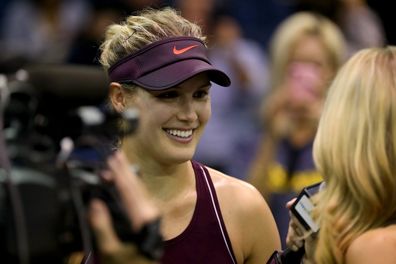 Eugenie Bouchard is still a dream on camera.