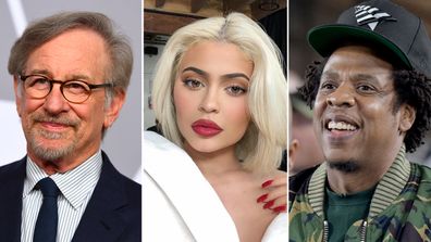 Steven Spielberg, Kylie Jenner and Jay-Z