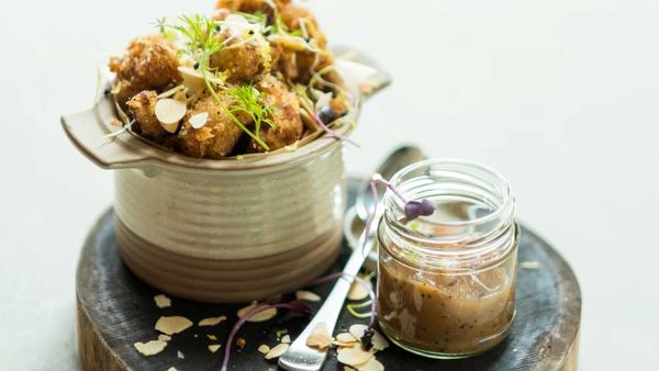 Acre's cauliflower with cumquat marmalade