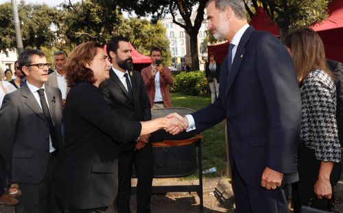 Spain’s King Felipe VI and Queen Letizia, the country’s Prime Minister, survivors of the attack and victims’ families gathered in Barcelona to pay tribute to the victims.