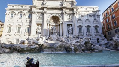 Trevi fountain