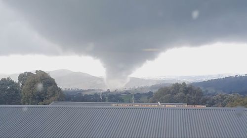 A tornado has ripped through Central West NSW, near Bathurst.