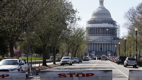 US Capitol placed in lockdown for second day in a row due to suspicious package