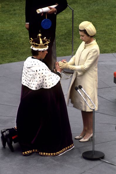 Prince Charles and Camilla visit Wales 50 years after Prince of Wales title